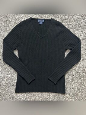 Charter Club Cashmere black sweater